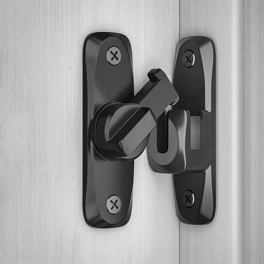 90/180 Degree Flip Door Lock Home Security