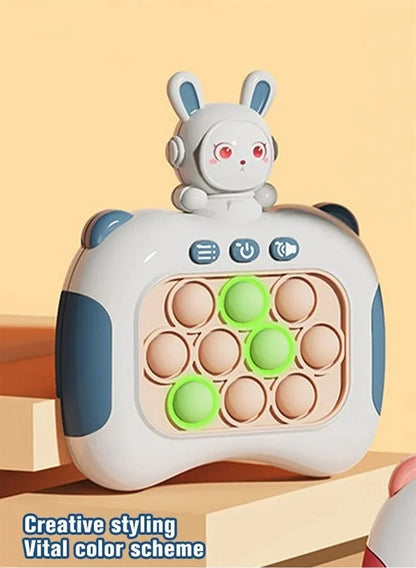 Electronic Pop Light Up Game Handle Toys for Children
