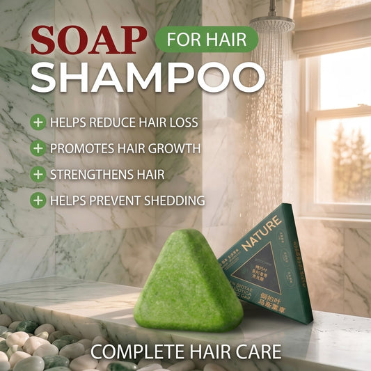NATURAL SHAMPOO FOR HAIR GROWTH & STRENGTH