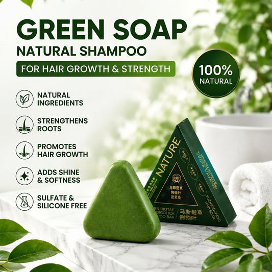 NATURAL SHAMPOO FOR HAIR GROWTH & STRENGTH
