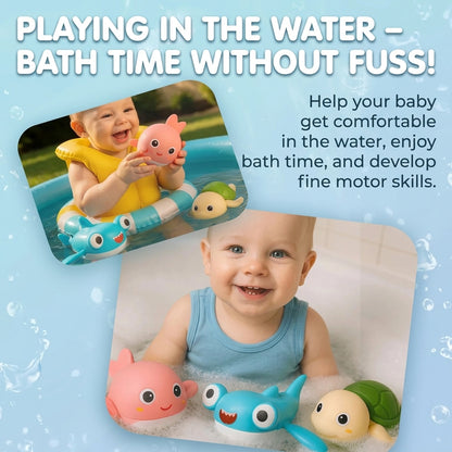 Cute Wind-Up Fish Bath Toy