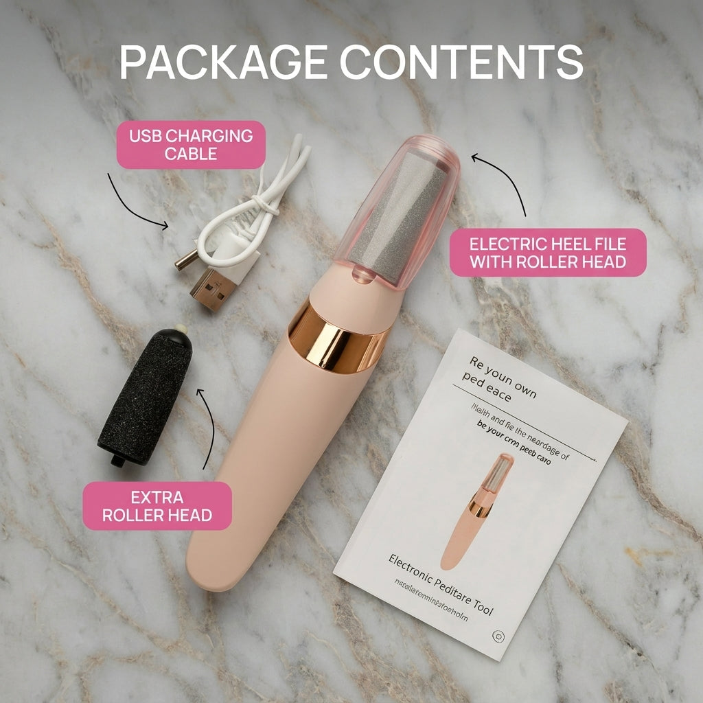 Electric Pedicure Foot File Callus Remover