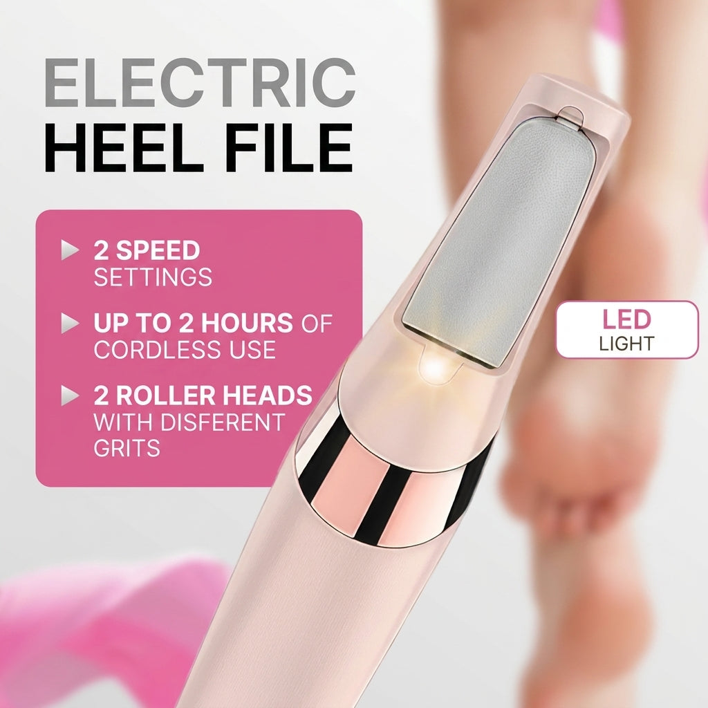 Electric Pedicure Foot File Callus Remover