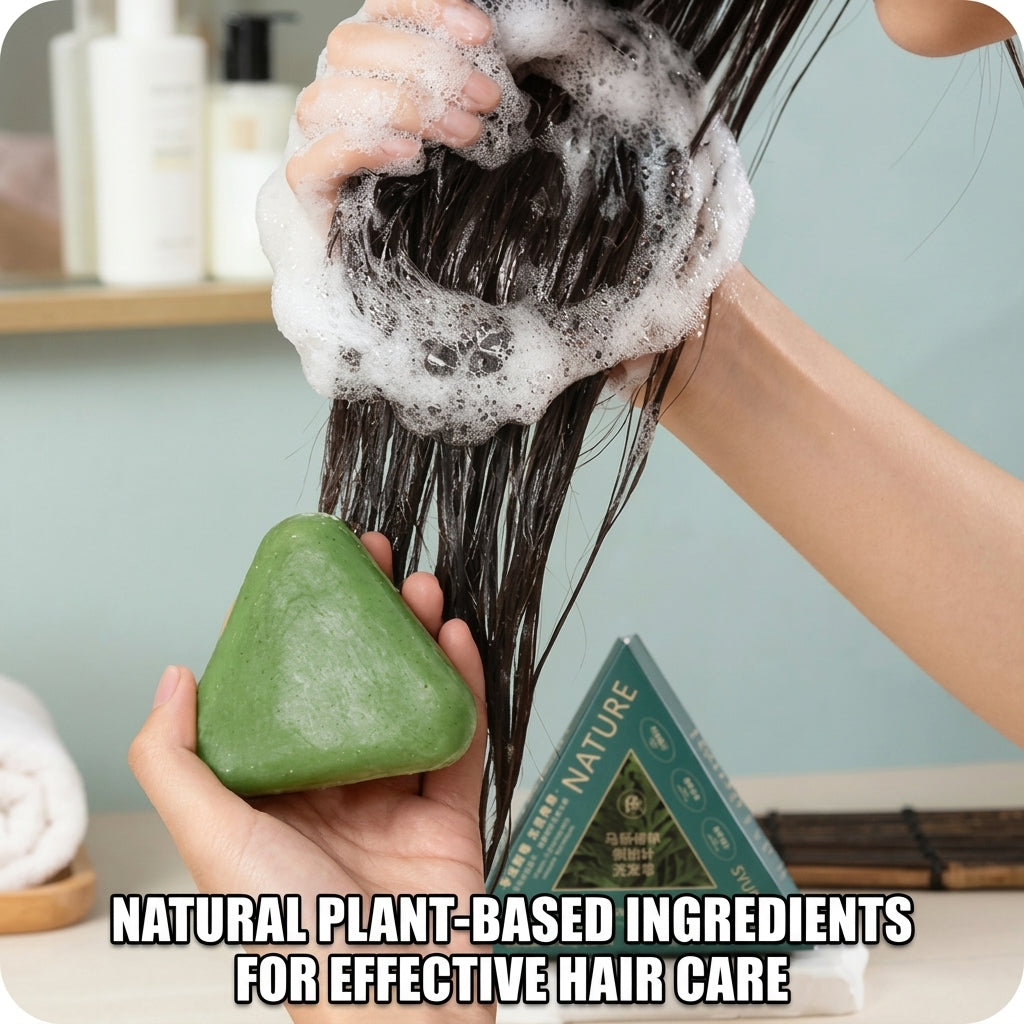 NATURAL SHAMPOO FOR HAIR GROWTH & STRENGTH